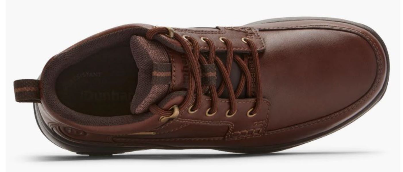 Dunham Dark Brown Leather 8000 Mid Boot Men's Waterproof Boots CI2167