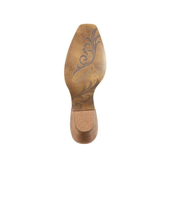 Durango Brown Khaki Crush Womens Flag Accessory Western Boots DRD0208