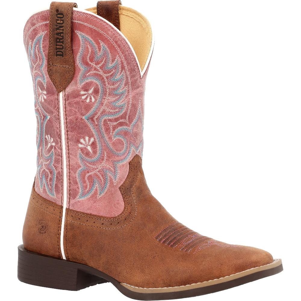 Durango Brown/Rose Shyloh Women's Western Boots DRD0484