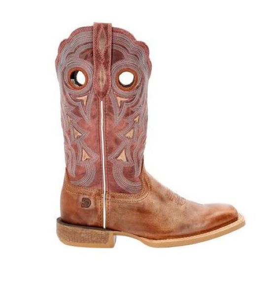 Durango Burnished Rose And Tan Lady Rebel Pro Womens Western Boots DRD0420