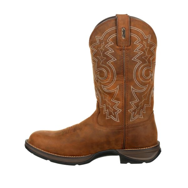 Durango Coyote Brown Rebel R Toe Waterproof Men's Soft Toe Western Boots DDB0163