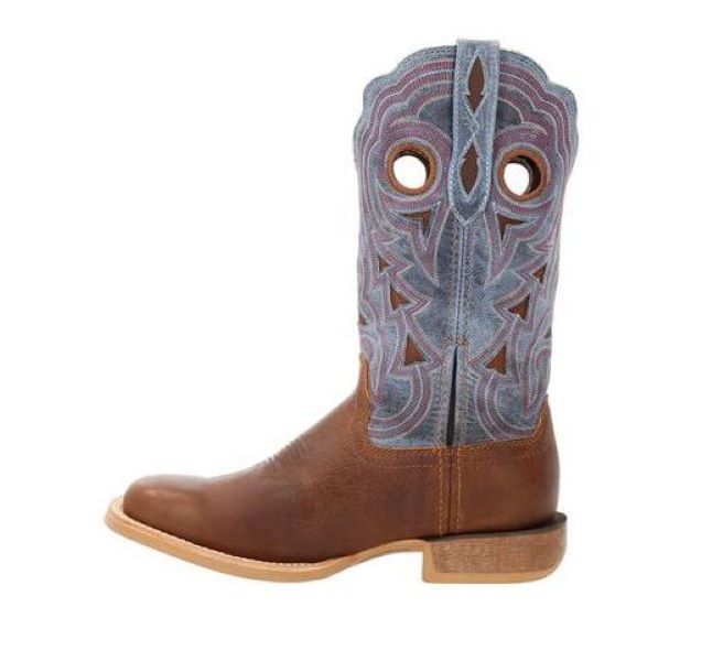 Durango Golden Brown And Periwinkle Lady Rebel Pro Womens Western Boots DRD0422