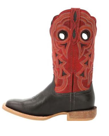 Durango Lady Rebel Pro Women's Black & Crimson Western Boots DRD0421