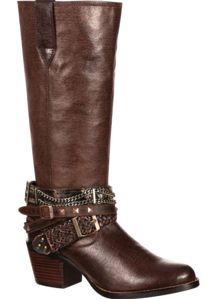 Durango Philly Accessorized Brown Womens Boots DRD0073