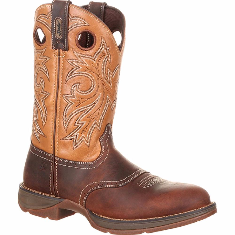 Durango Rebel with Saddle Brown/Tan Mens Western Boots DDB0132