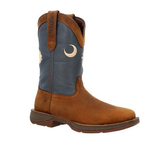 Durango Western Brown Rebel South Carolina State Flag Men's Western Boots DDB0347