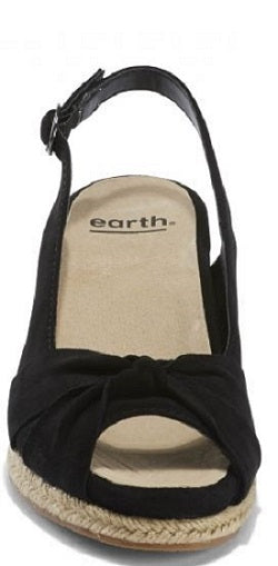Earth Shoes Women's Black Thara Bermuda Comfort Sandal BERMUDA-BLACK