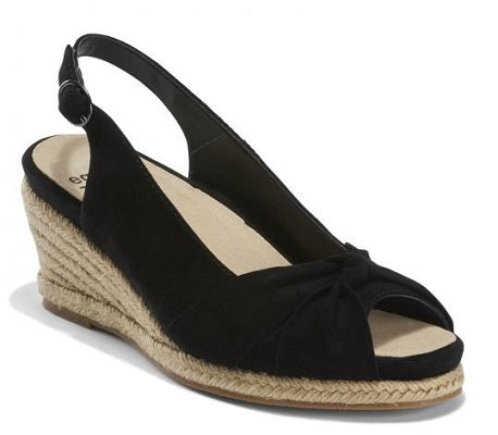 Earth Shoes Women's Black Thara Bermuda Comfort Sandal BERMUDA-BLACK