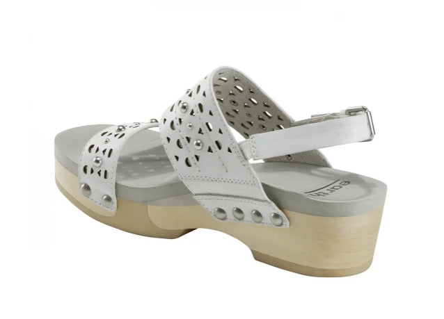 Earth White Pine Toba Laser Cut Ladies Shoes 22460419592