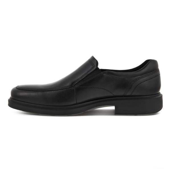 Ecco Black Helsinki 2.0 Mens Apron Toe Slip-On Shoes 500154-01001