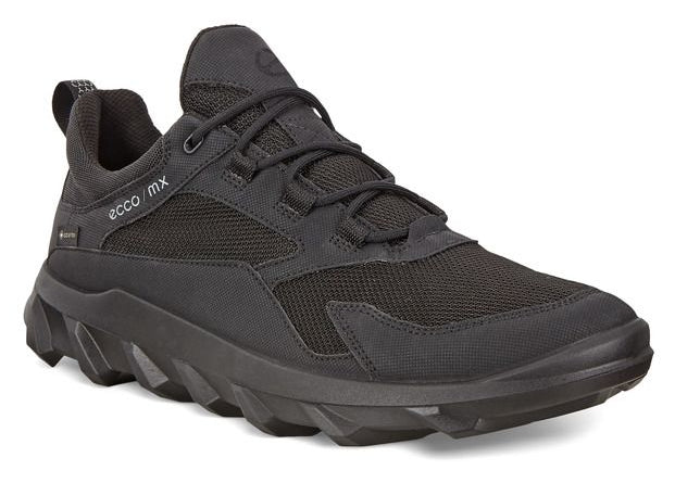 Ecco Black MX Low GTX Gore Mens Walking Shoes 820194-51052