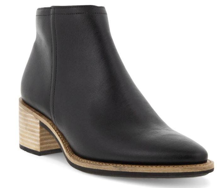 Ecco Black Shape 35 Sartorelle Women's Ankle Boot Low 212313-01001