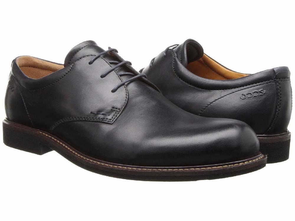 Ecco Findlay Tie Black Leather Mens Dress/Casual 633554-50625