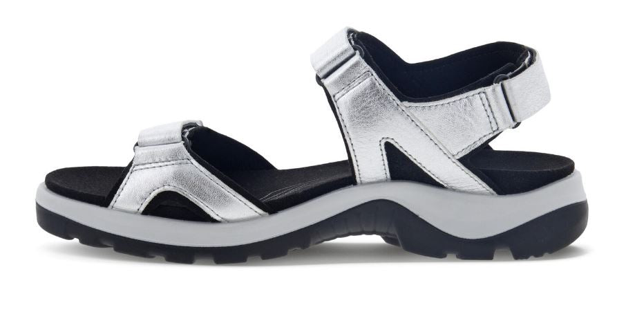 Ecco Pure Silver Yucatan 2.0 3S Womens Sandals 822153-01682