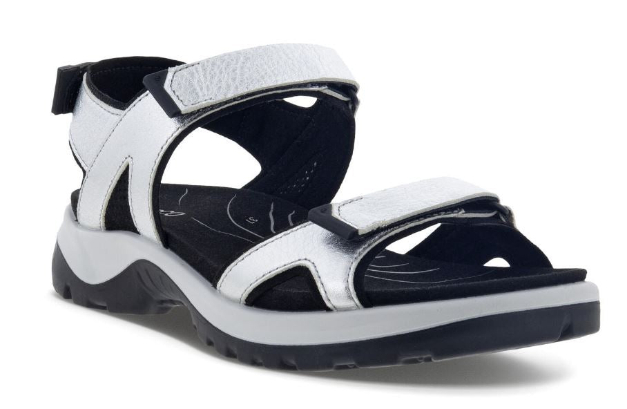 Ecco Pure Silver Yucatan 2.0 3S Womens Sandals 822153-01682