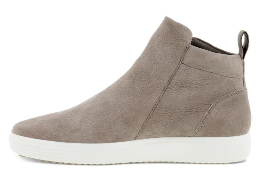 Ecco Warm Grey Soft 7 Womens Zip Bootie 470313-02375