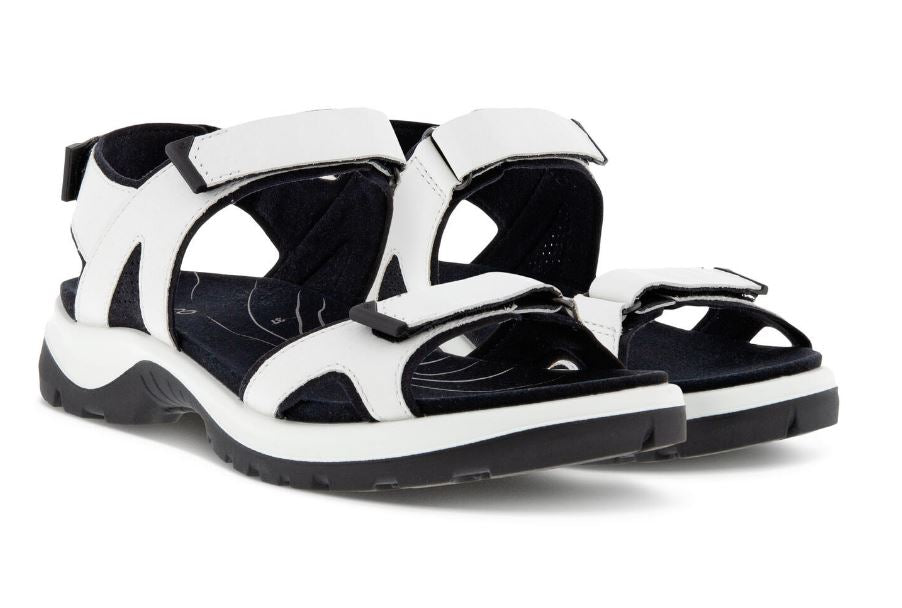 Ecco White Yucatan 2.0 3S Womens Sandals 822153-01007