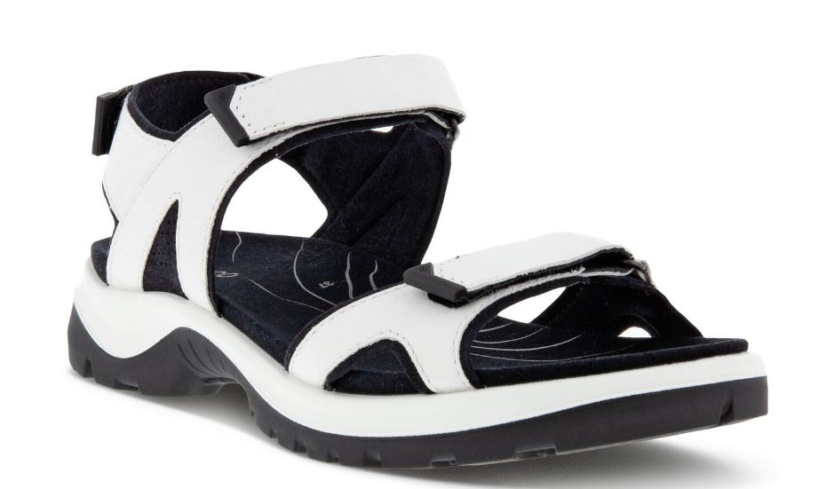 Ecco White Yucatan 2.0 3S Womens Sandals 822153-01007