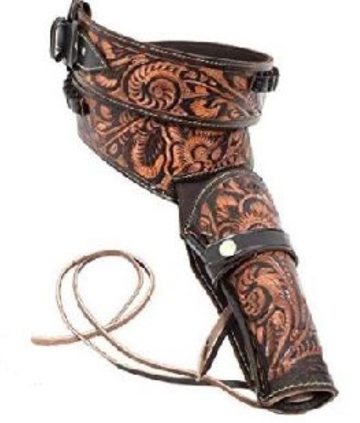 El Paso Trading Adult Brown Leather Gun Holster 44/45HOLSTER-BR