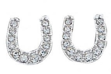 ER808 Crystal Clear Stuck On Luck Post Earrings