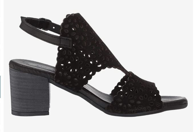 Eric Michael Black Delilah Womens Open Toe Sandals