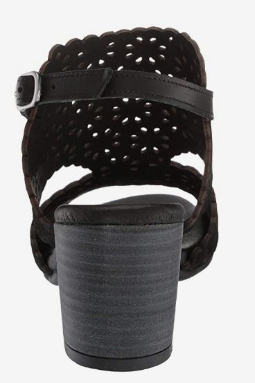 Eric Michael Black Delilah Womens Open Toe Sandals