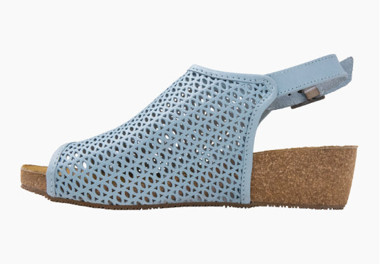 Eric Michael Blue Phoebe Women's Sandals Phoebe-Blue