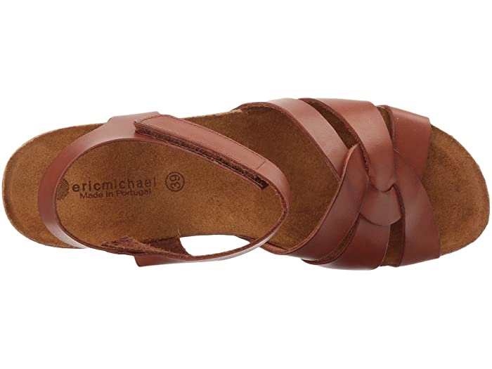 Eric Michael Brown Adjustable Strap Womens Sandals MILLIE