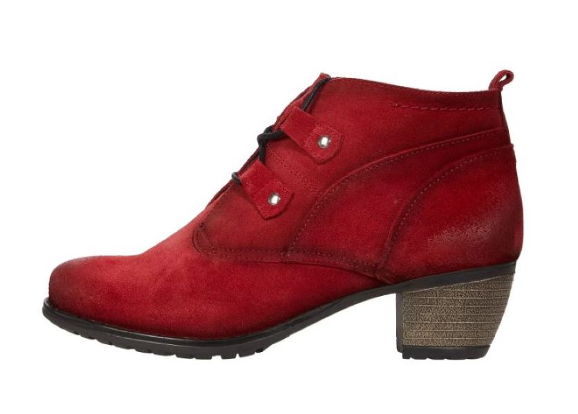 Eric Michael Red Hillary Women's Boots HILLARY-RED
