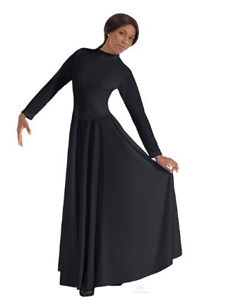 Eurotard Adult Plus High Neck Simplicity Dress 13847P