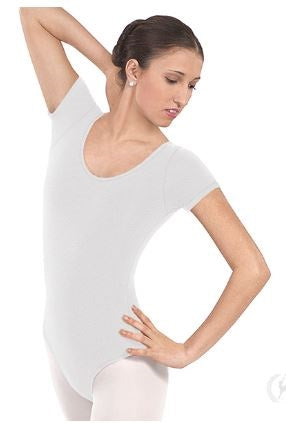 Eurotard Adult Short Sleeve Cotton Lycra Leotard 10475