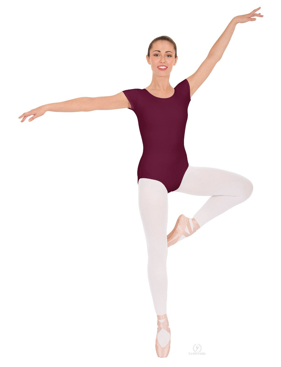 Eurotard Adult Short Sleeve Microfiber Leotard 44475