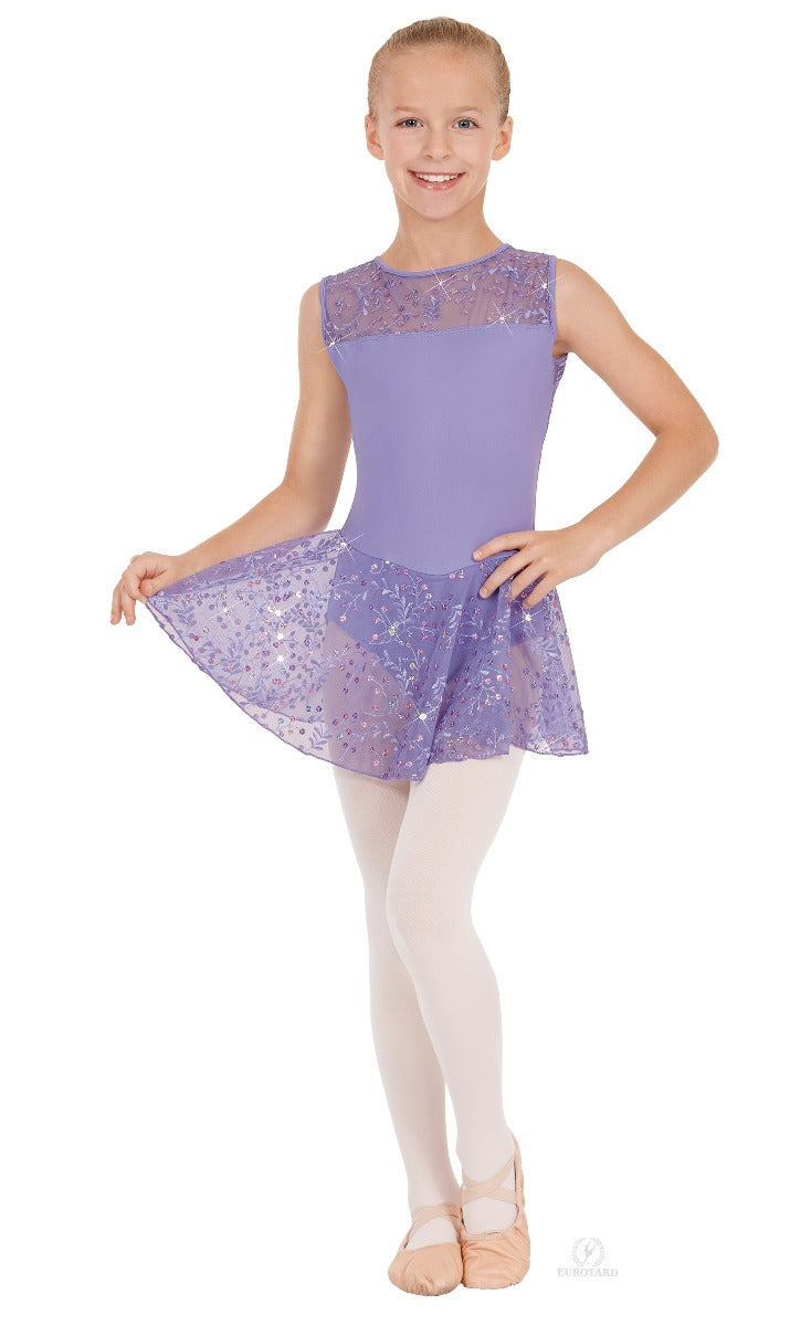 Eurotard Child Enchanted Dreams Skirted Tank Leotard 05457