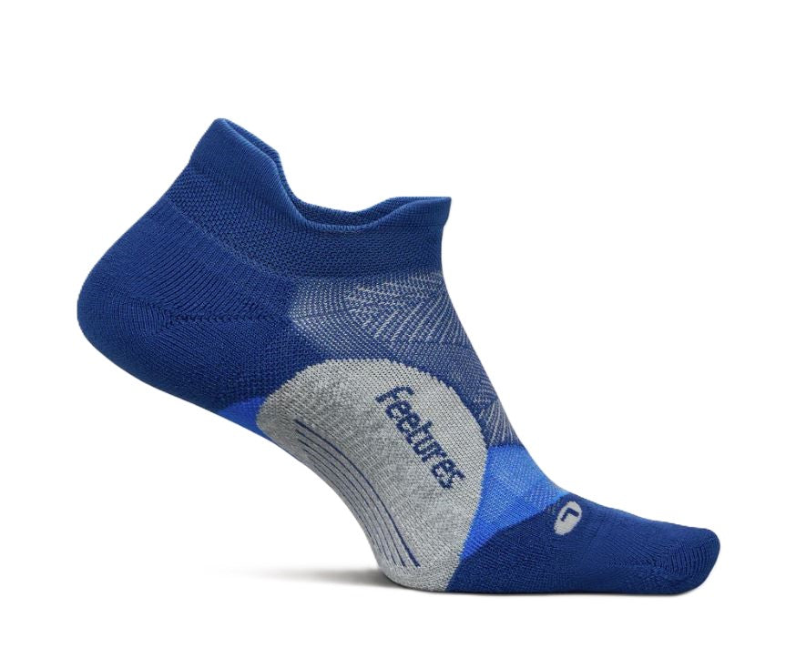 Feetures Navy Mist Elite Light Cushion Tab Socks (1 pair) E5058753