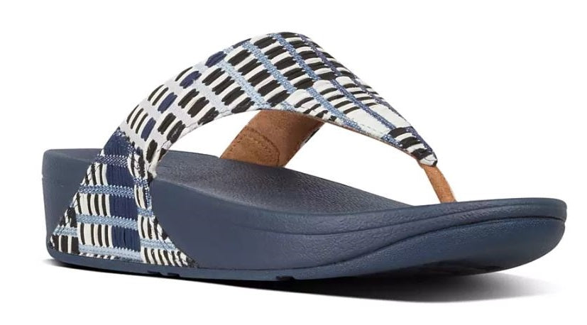 Fitflop Denim Art-Denim Toe-Thong Womens Sandals T95-406