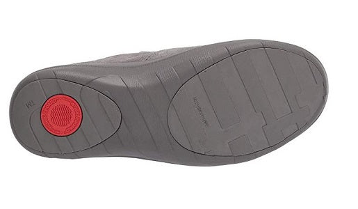 FitFlop Grey Loaff Womens Suede Comfort Clogs B80-049