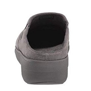 FitFlop Grey Loaff Womens Suede Comfort Clogs B80-049