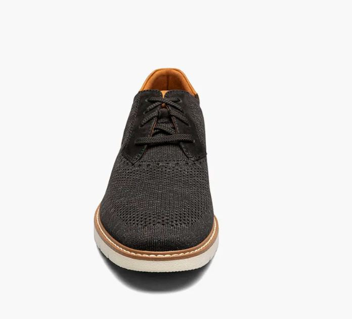 Florsheim Black Vibe Knit Plain Toe Men's Oxford Shoes 14420-001