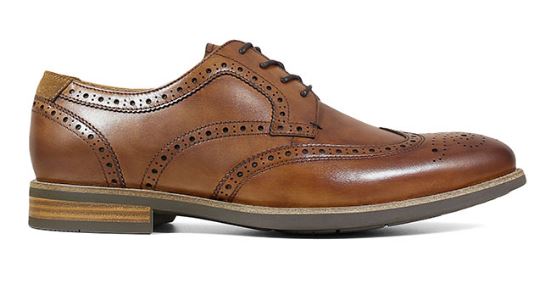 Florsheim Cognac Men's Uptonn Wingtip Oxford 15170