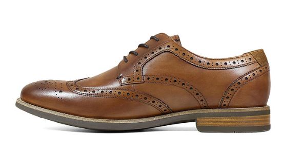 Florsheim Cognac Men's Uptonn Wingtip Oxford 15170