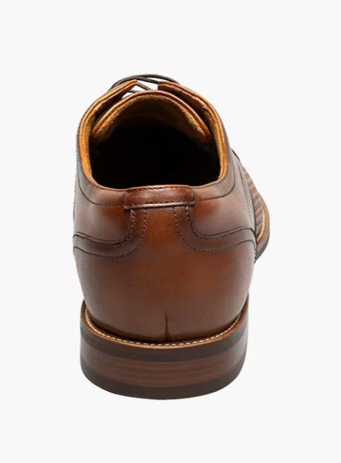 Florsheim Cognac Rucci Weave Cap Toe Men's Oxford Shoes 13407-221