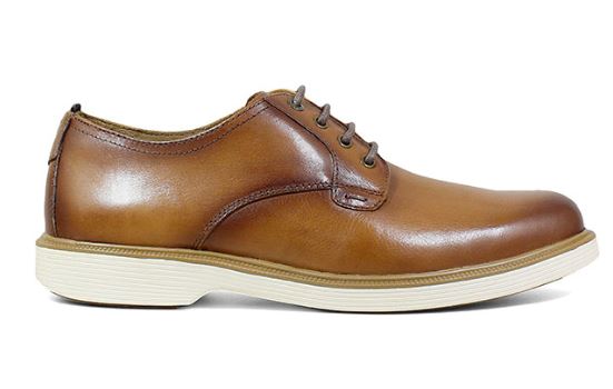 Florsheim Cognac Supacush Plain Toe Mens Oxford Shoes 13317-221