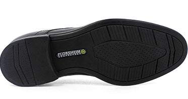 Florsheim Midtown Moc Slip On Black Leather Mens Dress 12137-001