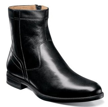 Florsheim Midtown Plain Toe Boot Black Leather Mens Dress 12140-001