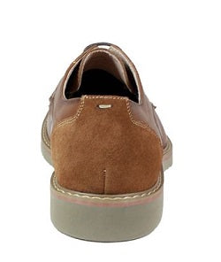 Florshiem Tan Mens Union Plain Toe Oxford Comfort Shoe 15125-257