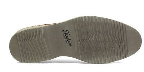 Florshiem Tan Mens Union Plain Toe Oxford Comfort Shoe 15125-257