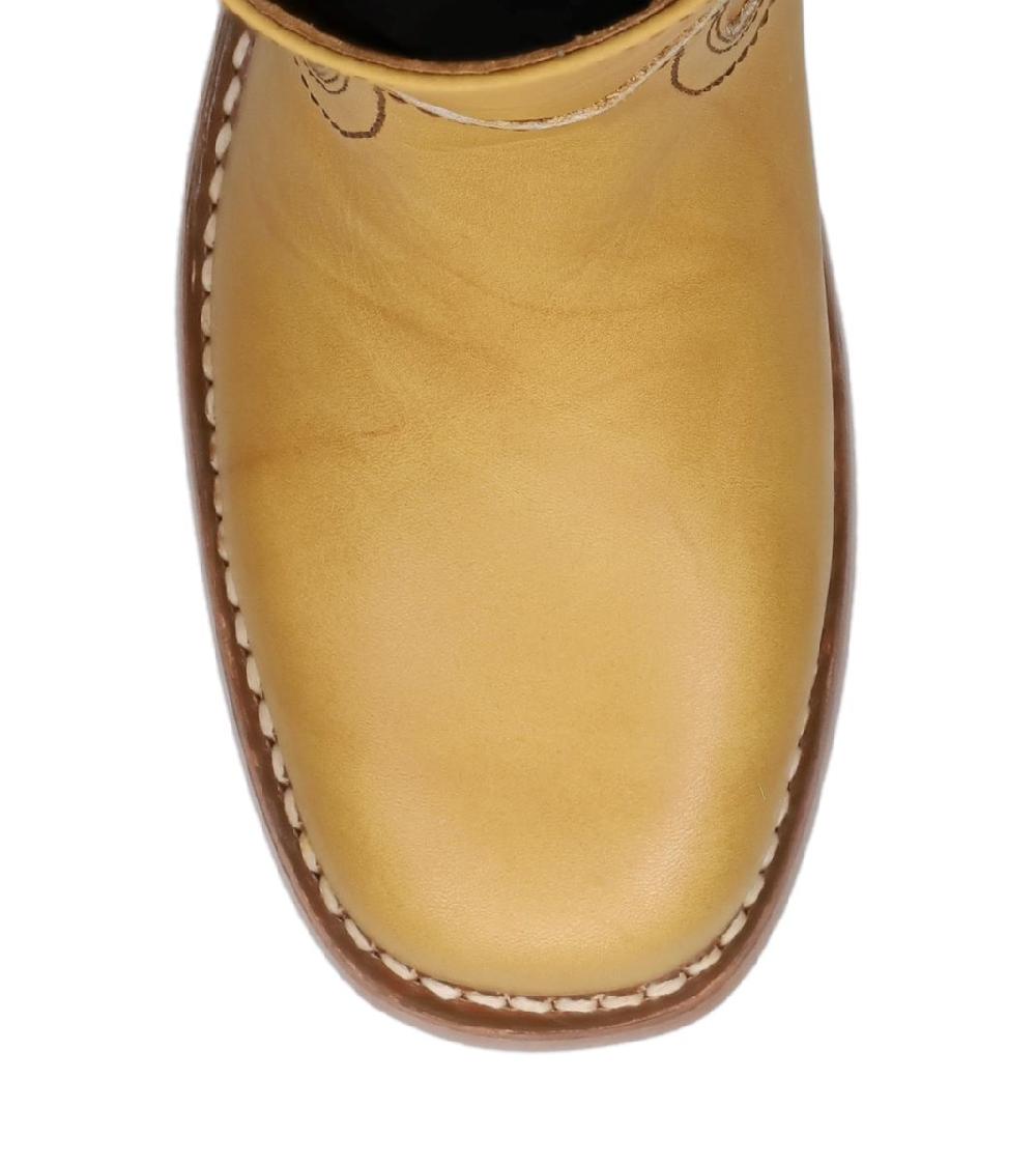 Frye Banana Campus 14L Wide Calf 13 Inch Women's Round Toe Leather Western Boots 3477050WC-BAN