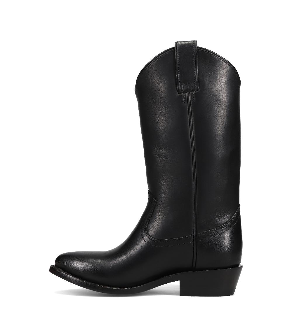 Frye Black Billy Women's 11.5 Inch Pointed Toe Pull On Boots 3470428-BLK