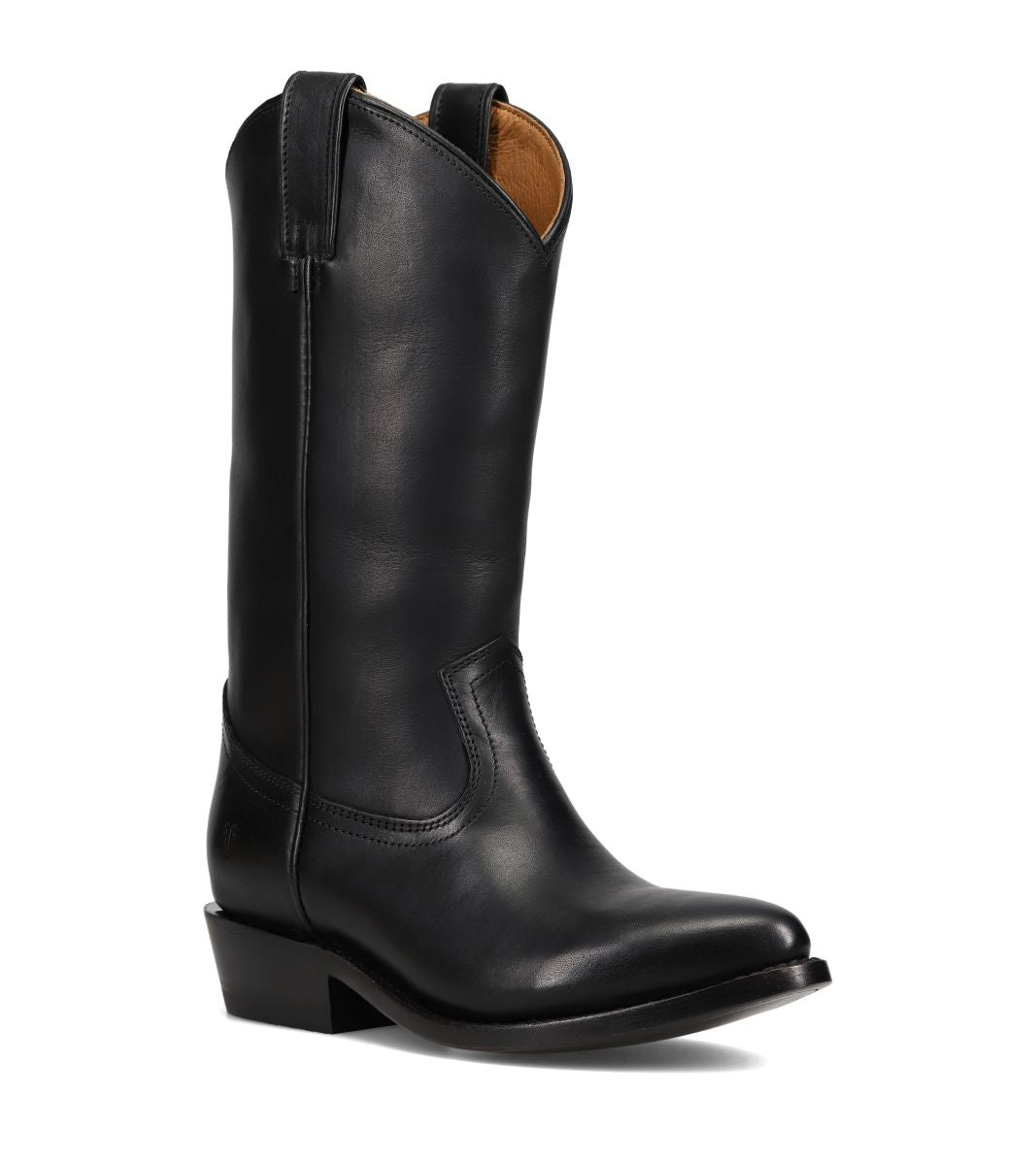 Frye Black Billy Women's 11.5 inch Pointed Toe Pull On Boots 3470428-BLK