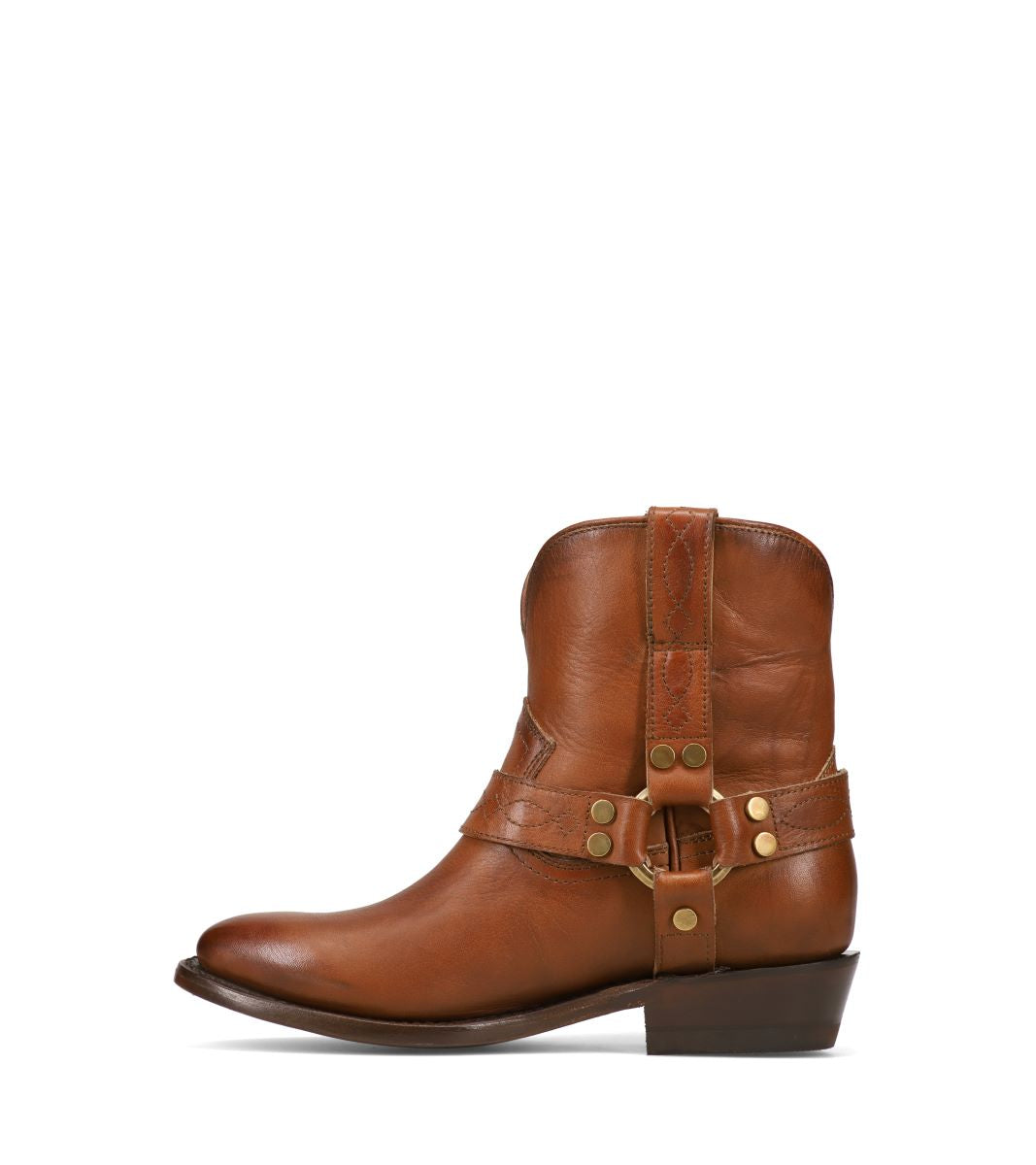 Frye Saddle Billy Short Harness Women's Western Short Boots FR41242-SADD